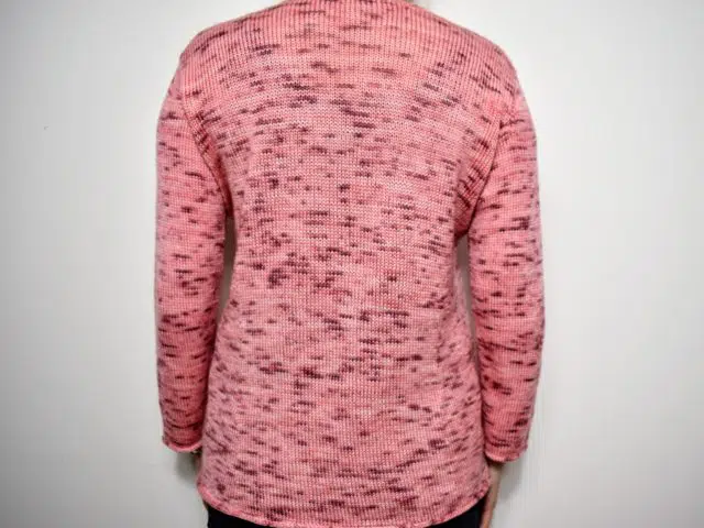 Tricot Pull Flamboyant Dos
