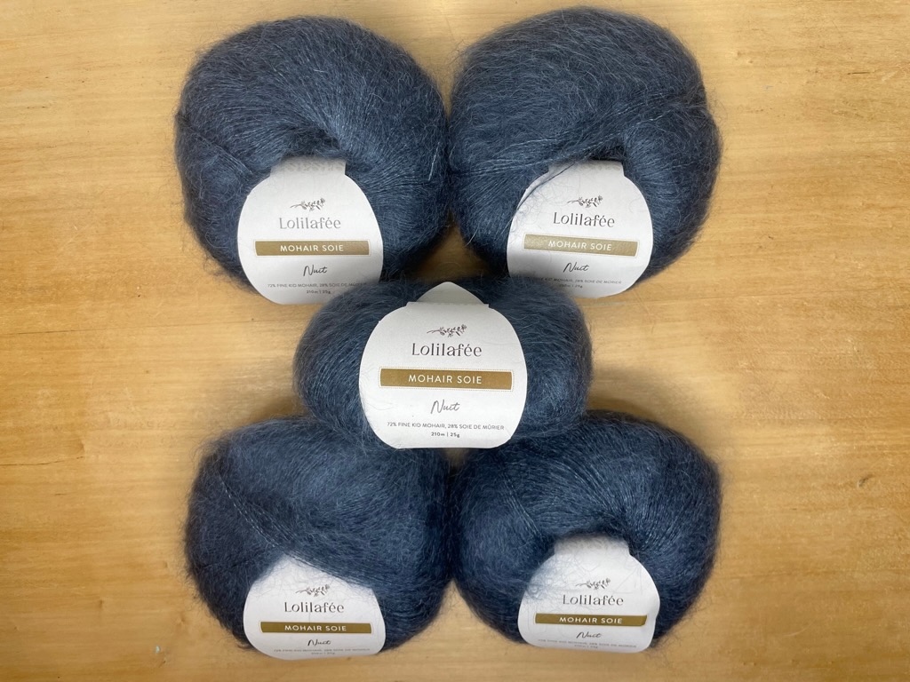 Tricot Pull Noomi Pelotes Mohair Tricot Pull Noomi Pelotes Mohair